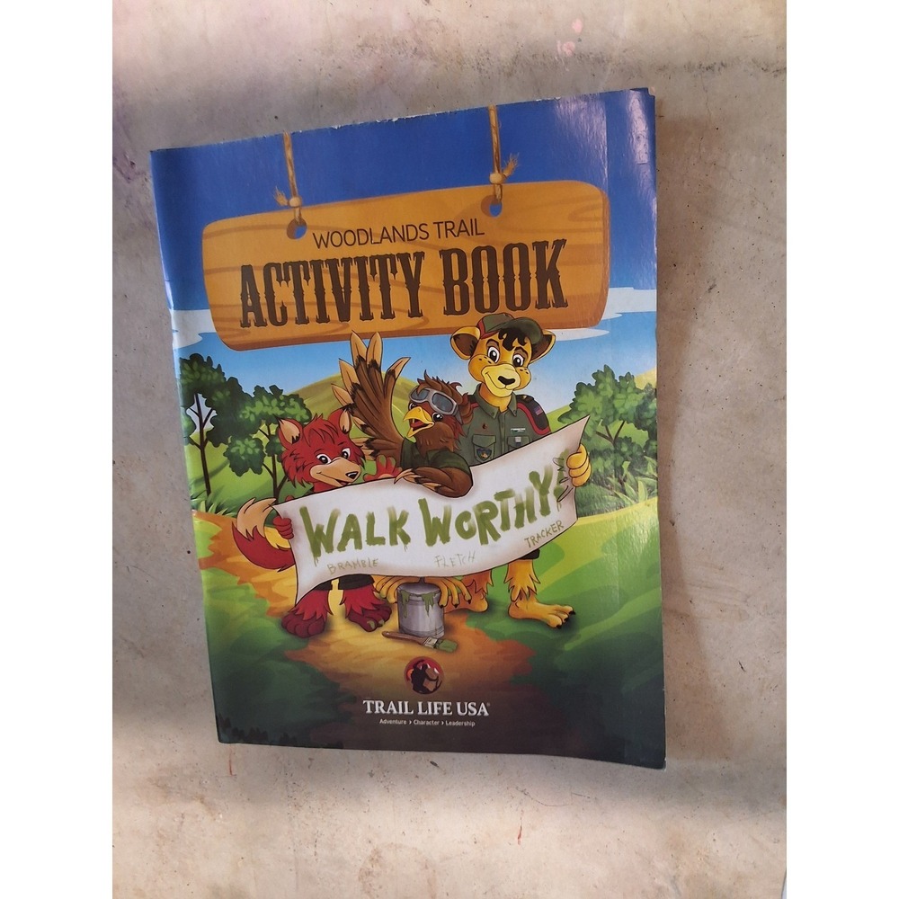 Trail Life USA Woodlands Trail Activity Book Walk Worthy Scouting 9780991231645